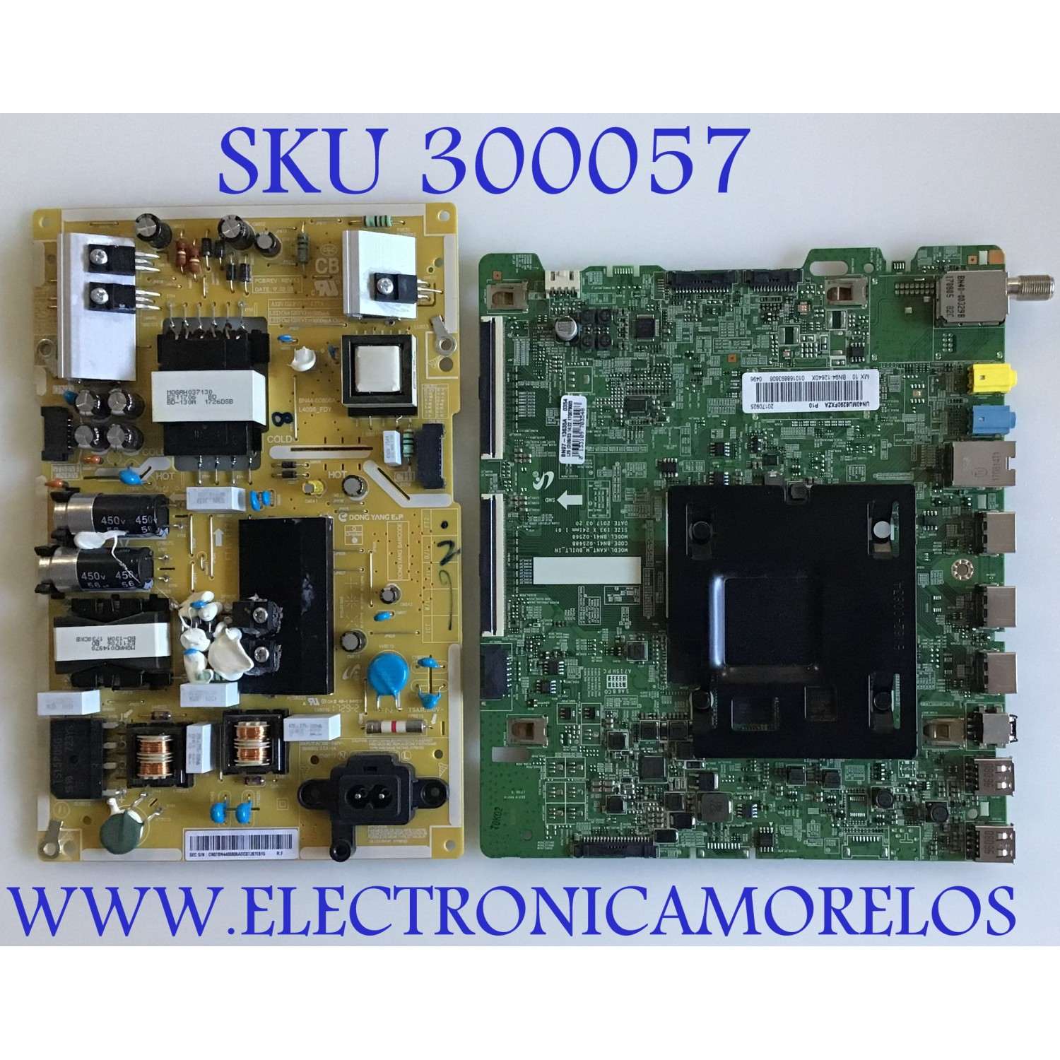 KIT DE TARJETAS SAMSUNG / MAIN BN94-12640X / BN41-02568B / BN97-13470A / FUENTE BN44-00806A / L40S6_FDY  / BN4400806A / PANEL CY-GK040HGLV3H / MODELOS UN40MU6290FXZA FA01 / UN40MU6290FXZA FB02